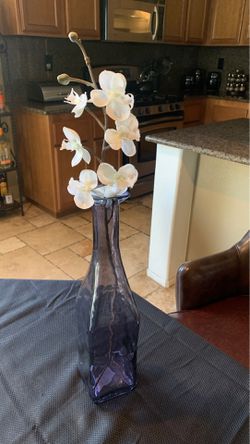 Flower vase Purple