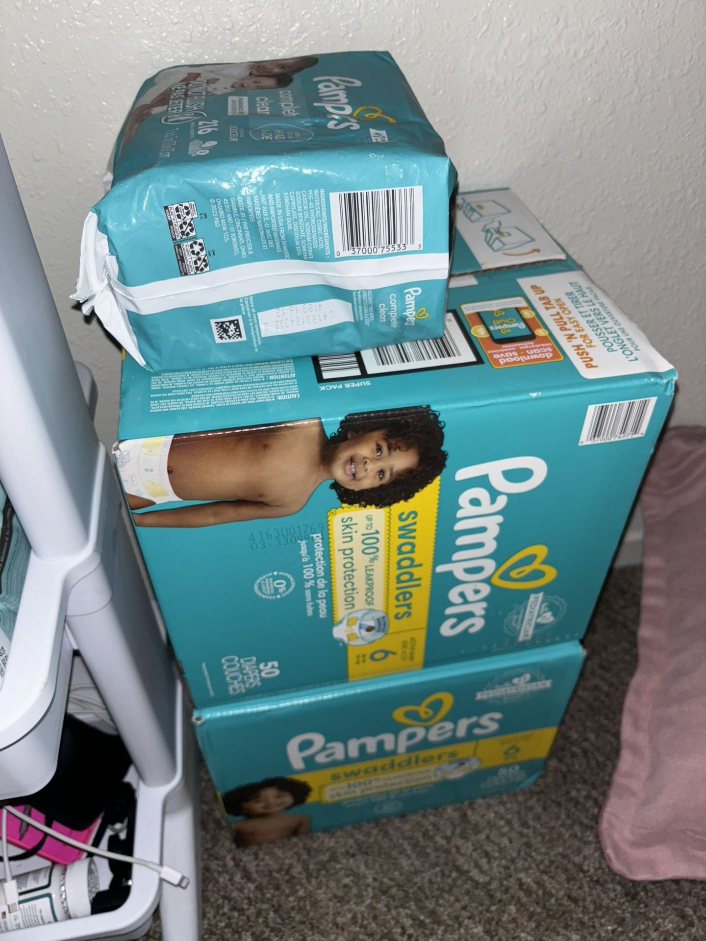 Pampers Swaddles Size 6 Bundle