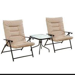 Folding Patio Chairs Foldable Patio Chairs Brand New Patio Set Camping Chairs Outdoor Chairs Portable Chairs Brand New Patio Set 🆕🚚