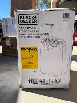 Black+Decker BPACT08WT Portable Air Conditioner 9000 BTU