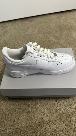 Nike Air Force 1 White, Size 7.5