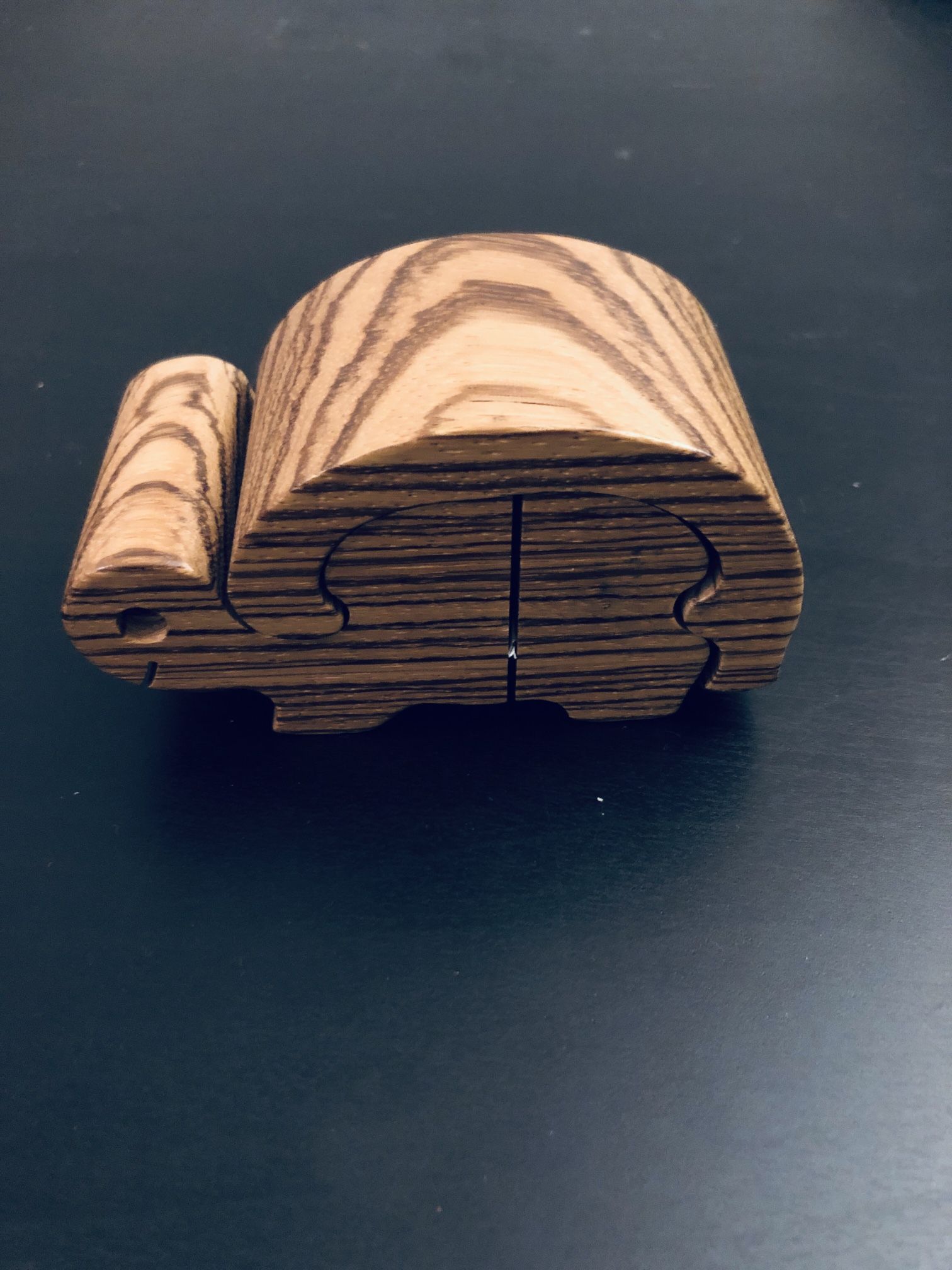 Vintage Jewelry Wooden Puzzle Box