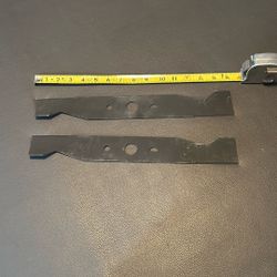 Two New 15” Blades For Ryobi 30” Riding Lawnmower