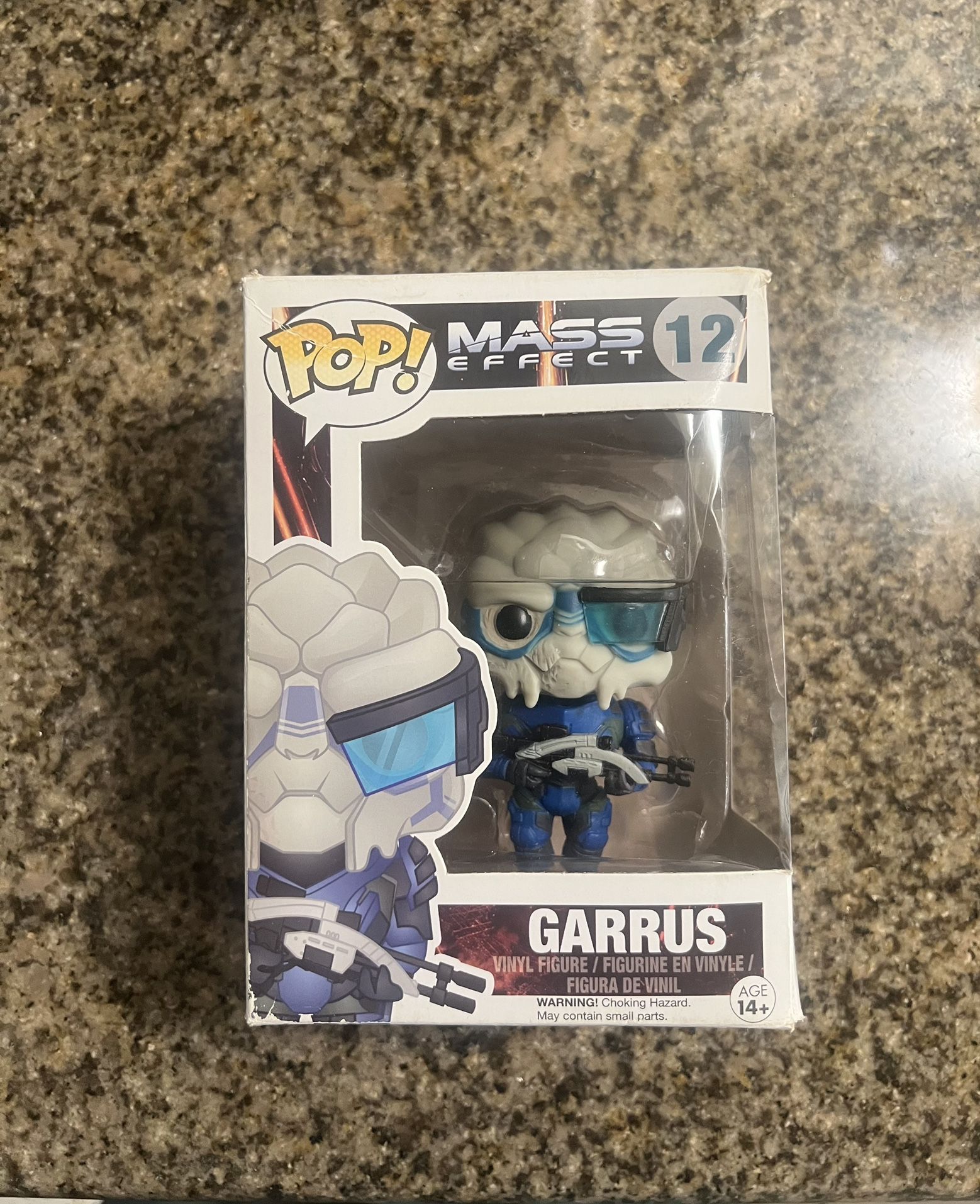 Vaulted Funko Pop! Mass Effect Garrus #12 (Damaged Box)