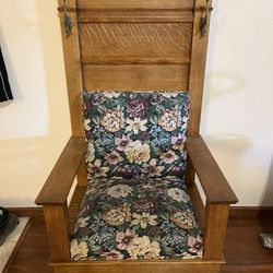 Old Hall Chair Vintage Chair Antique Chair