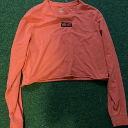 Women’s vans crop shirt