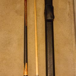 Players 19 Oz 58 In Pool Cue With Case