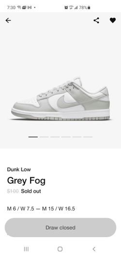 Fog Grey Dunk