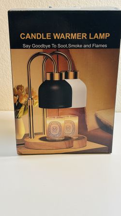 New White Candle Warmer Lamp - Candle Warmer (1 Pc) Lamp with Timer and Dimmer