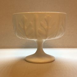 Milk Glass Candy Dish