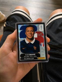 Black mbappe card 1 of 1