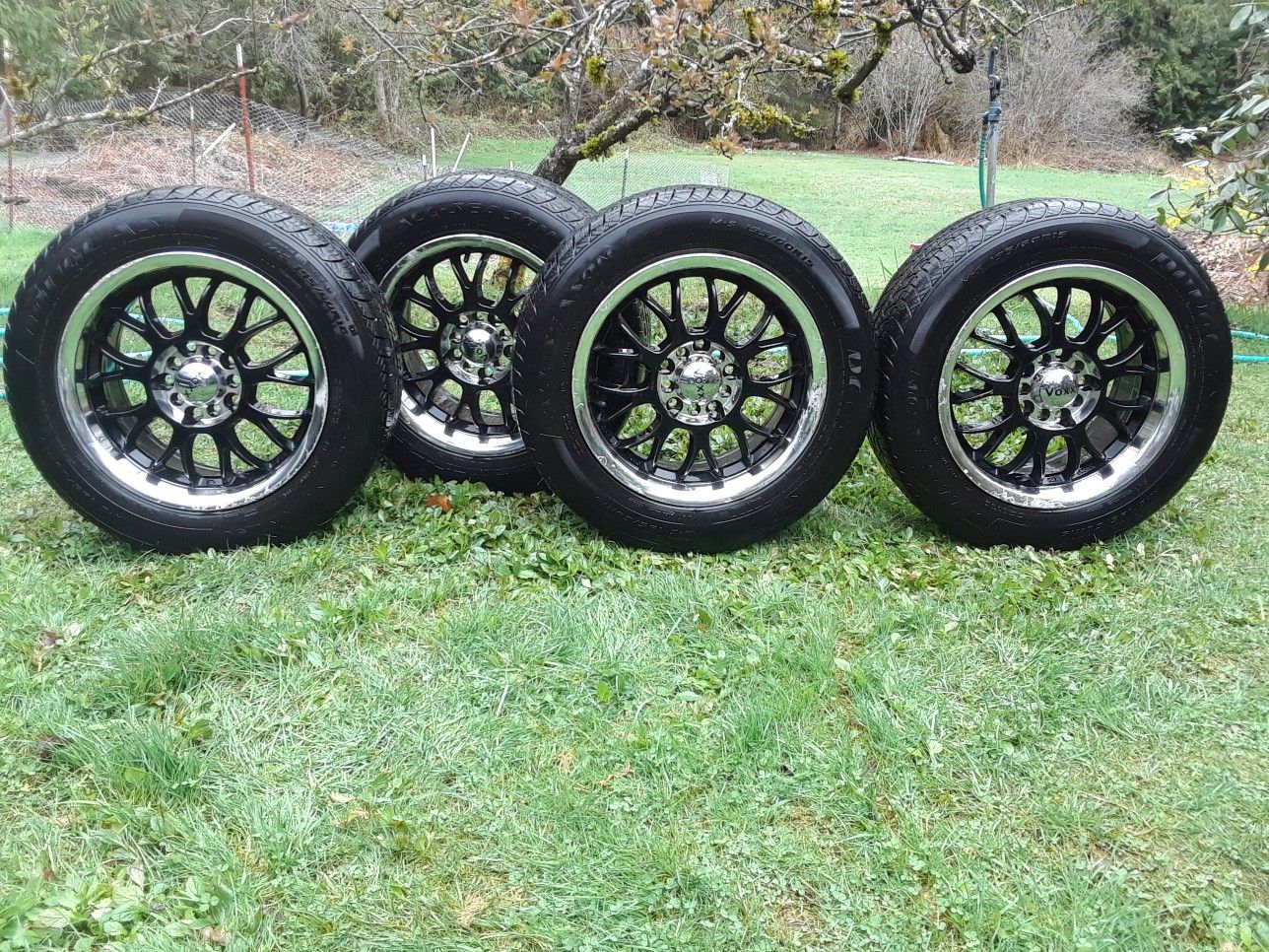 Tires and VOXX Mags set of 4