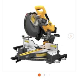 DEWALT 60v MITER SAW 60v FLEX VOLT BRUSHLESS $480