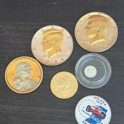 Authentic US Coins That Have Been Modified Into Collectors Issues 