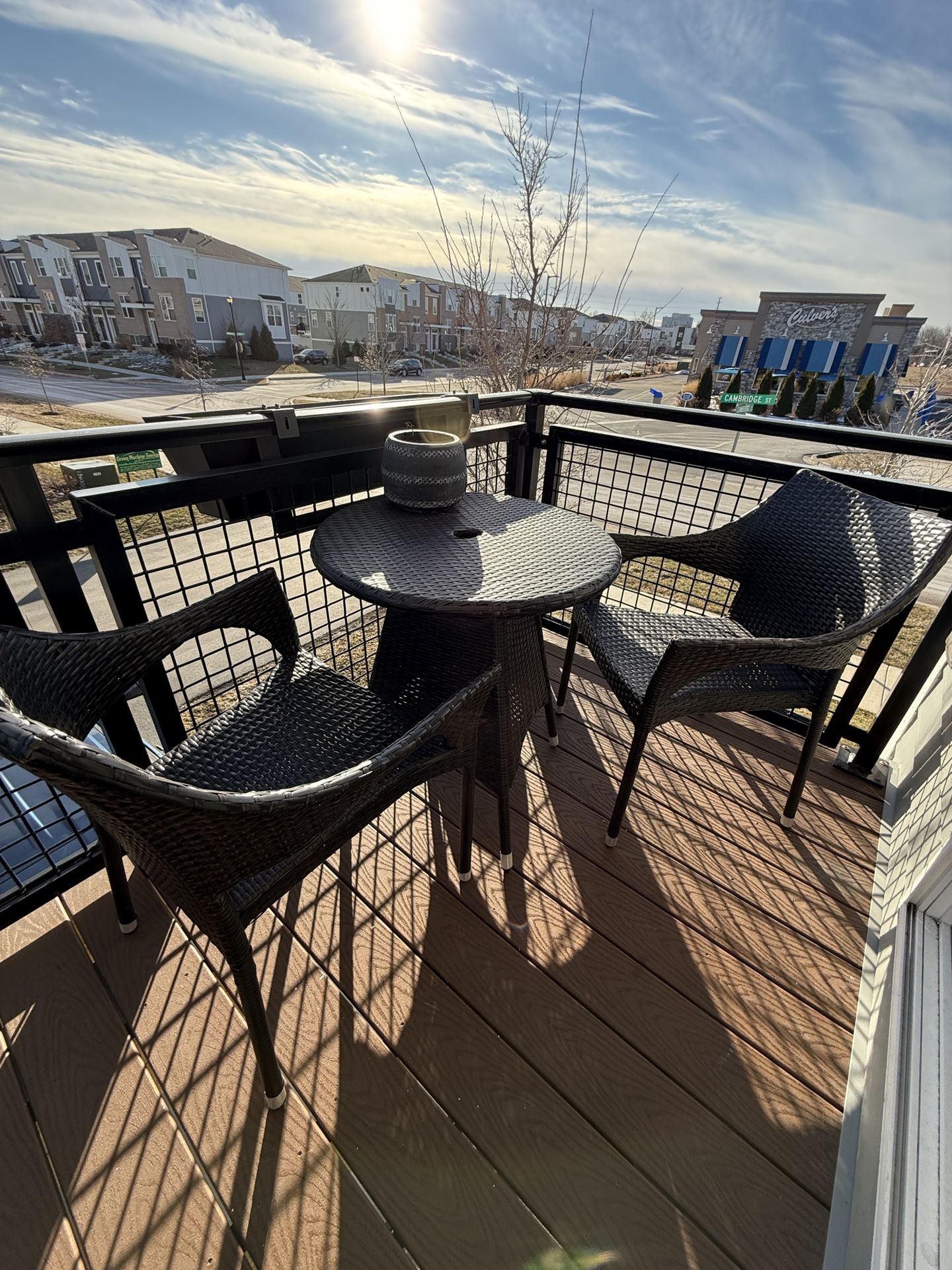 Getchell 3-Piece Outdoor Bistro Set (Wayfair)