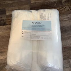 Coop Essence Adjustable Pillow, 2 Pack