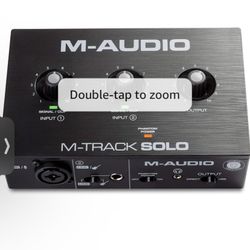 M Audio M Track Solo Interface
