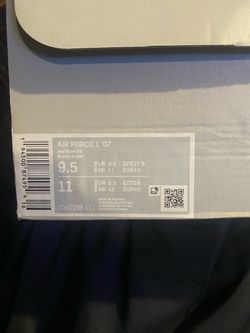 Nike Air Force 1 White Size 9.5