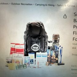 new emergency survival backpack