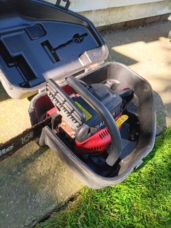 Old Boxed Chainsaw