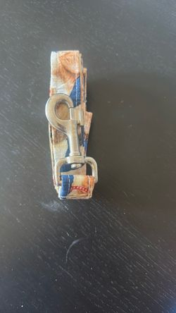 Fabric Dog Leash with Snap Clip