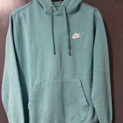 Nike Sportswear Men's Club Fleece Pullover Hoodie - Washed Teal