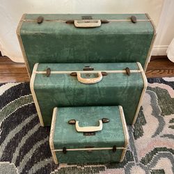 Vintage 3-piece Luggage Set