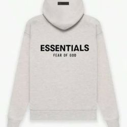 Essentials Hoodie Oatmeal Color 