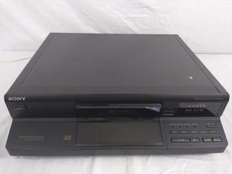 Sony 5 Disc Compact CD Player Changer CDP-CE105 No Remote