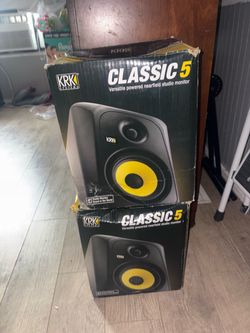 KRK Classic 5 Studio Monitors – Pair