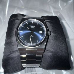Tissot PRX 40mm Blue Dial Stainless Steel Watch – Brand New
