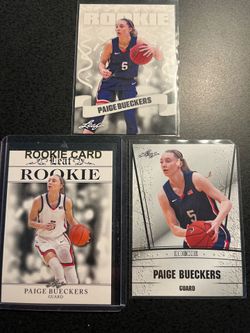 Paige Bueckers UCONN rookie cards
