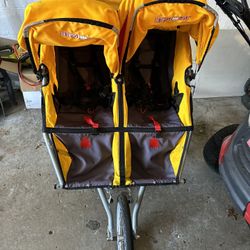 Bob Iron Man Double Stroller