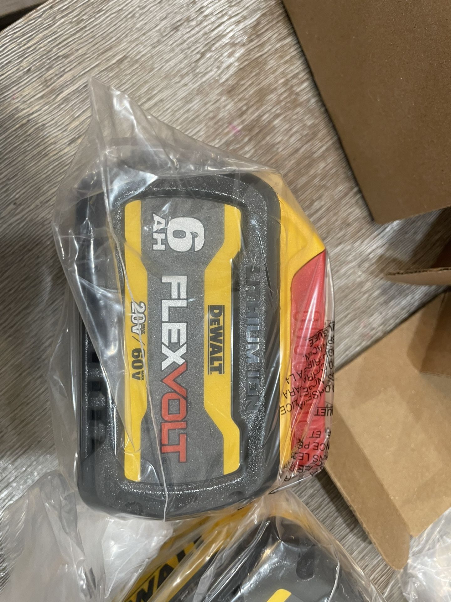 DEWALT FLEXVOLT 20V/60V MAX 6.0Ah