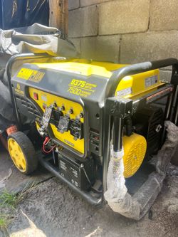 champion generator 9375 watts new