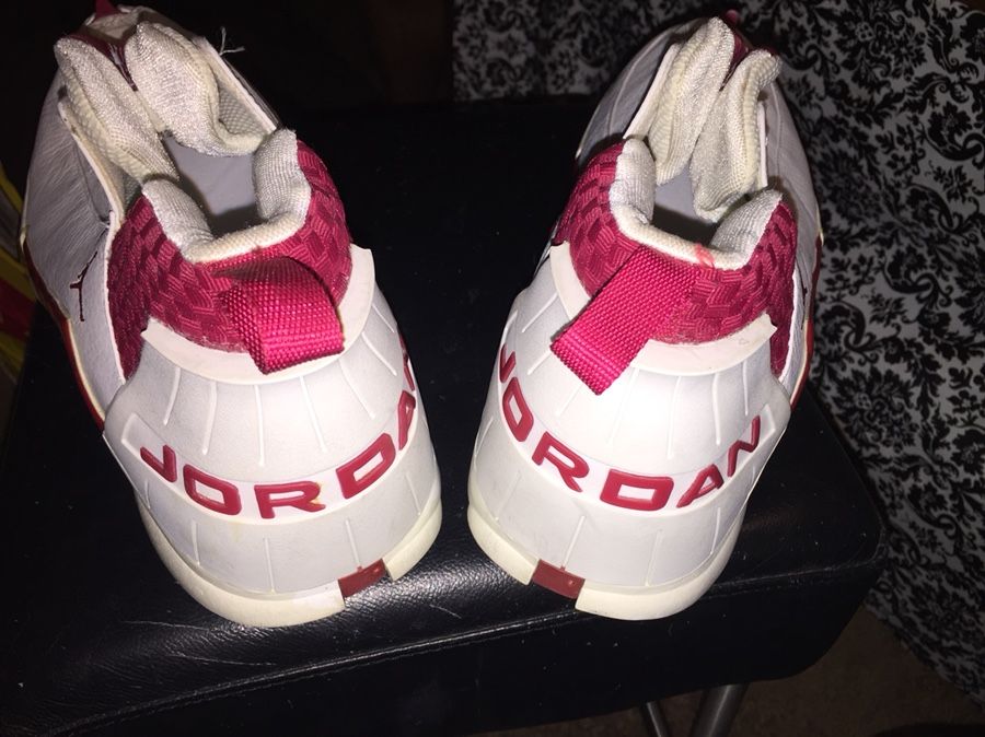 Air Jordan 15 (XV) Original (OG) Low-White/Deep Red size 16 US