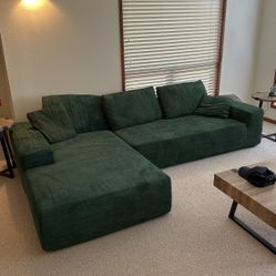 Green Sectional Couch
