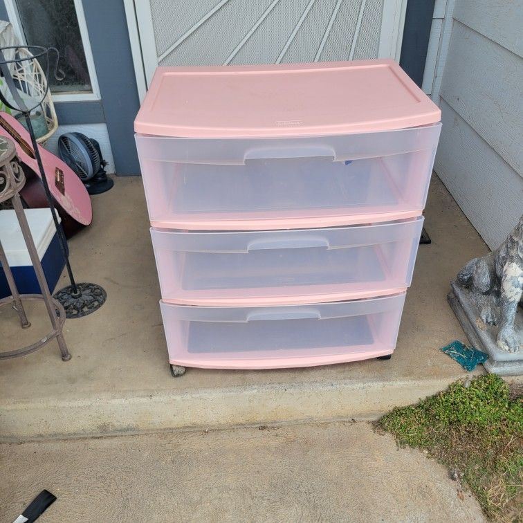 Rolling storage drawers