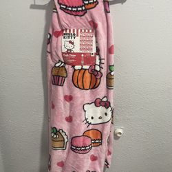 Hello Kitty Pumpkin Pie Blanket 