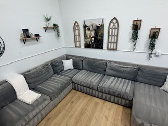 Blue Sectional Couch Free Delivery