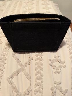 Black Felt Handbag Organizer Insert