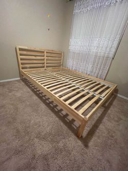 Queen bed frame