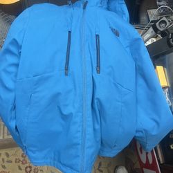 Men’s Large The North Face blue Apex Elevation windstopper jacket EUC p/u Jamison PA 