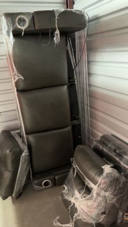 Leather couch recliner! $100obo