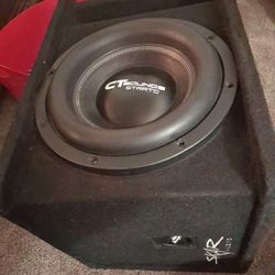 CT Sounds STRATO-12-D4 2500 Watts Max 12 Inch Speaker
w SKAR Audio Box