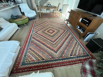 2 Hand knotted Turkish Rugs : large & small size