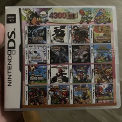 Ds Cartridge With All The Pokémon Games