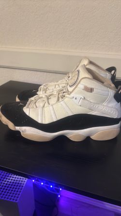 Jordan 6 Rings Light Orewood Brown / Black - Size 12