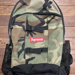 Supreme backpack ss14 camo
