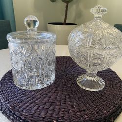 Crystal Candy Jars